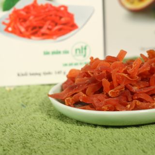 Vỏ Chanh Dây Sấy Dẻo Nông Lâm Food Dried Passion - 100 Từ Thiên Nhiên