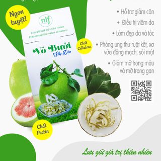 Vỏ Bưởi Sấy Dẻo Nông Lâm Food Dried Pomelo Peel - 100 Từ Thiên Nhiên