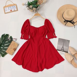 Jumpsuit cúp ngực form đầm