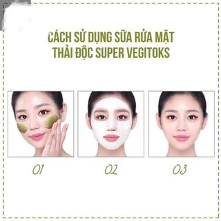 Sữa rửa mặt rau củ quả