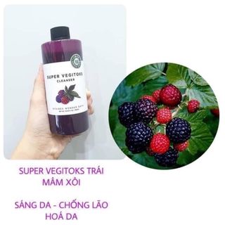 Sữa rửa mặt rau củ quả