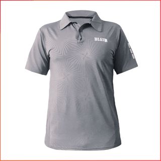 Áo thể thao DIAVO ngắn tay CỔ BẺ họa tiết SAO HOA chất đẹp trẻ trung khỏe khoắn thời trang co giãn thoáng mát phù hợp với mọi lưa tuổi