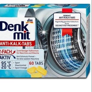 Viên Vệ sinh Lồng máy giặt Denk Mit của Đức Có đủ giấy kiểm định
