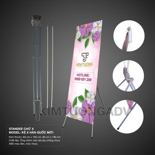 Cung Cấp Standee Chữ X Và Standee Cuốn Sỉ Giá Tốt Nhất TP Hồ Chí Minh
