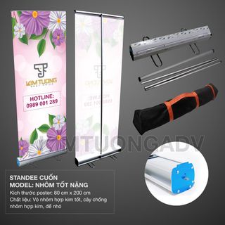 Cung Cấp Standee Chữ X Và Standee Cuốn Sỉ Giá Tốt Nhất TP Hồ Chí Minh