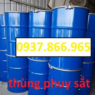 thanh lý thùng phuy sắt mới cũ giá rẻ