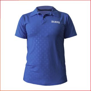 Áo thể thao DIAVO ngắn tay CỔ BẺ họa tiết VÂN SAO chất đẹp trẻ trung khỏe khoắn thời trang co giãn thoáng mát phù hợp với mọi lưa tuổi
