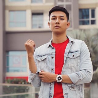 Quần jean nam xanh rách đậm CELEB 9A02