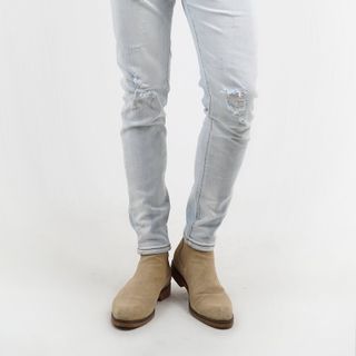 Quần jean nam màu xanh sáng rách CELEB 9A01