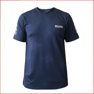 Áo thể thao DIAVO ngắn tay CỔ TRÒN họa tiết SAO HOA chất đẹp trẻ trung khỏe khoắn thời trang co giãn thoáng mát phù hợp với mọi lưa tuổi
