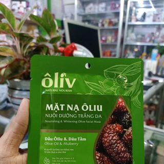Mặt nạ ÔLIU nuôi dưỡng trắng da vitamin 5 vị