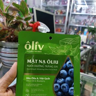 Mặt nạ ÔLIU nuôi dưỡng trắng da vitamin 5 vị