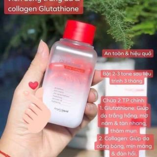 Viên uống trắng da 7day Glutathione 21g
