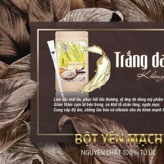 Bột yến mạch ÚC trắng mịn da trị mụn mờ các vết thâm giá sỉ