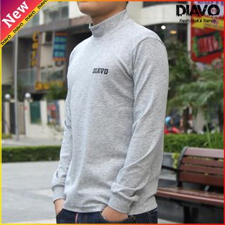 Áo giữ nhiệt Áo dài tay Áo nỉ nam ôm body Áo len tăm co giãn tốt form to ôm dáng nhiều màu trơn nhã nhặn giữ ấm tốt chất vải đẹp thời trang phong cách phù hợp với mọi lứa tuổi