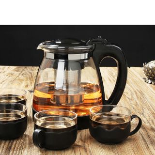 BỘ TÁCH TRÀ 4 LY THỦY TINH