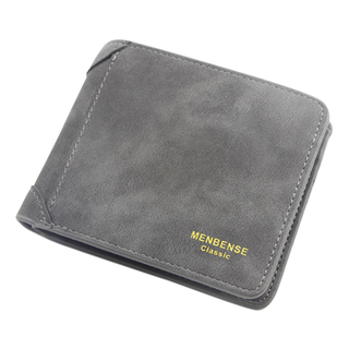 Ví nam da giả vải trơn nhiều màu trẻ trung phong cách