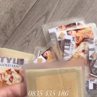 Style Gold Leaf 24k-Mặt nạ vàng miếng Gói 10 miếng