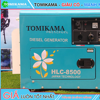 Bán máy phát điện giá rẻ chạy dầu Tomikama 8500 tại Hưng Yên