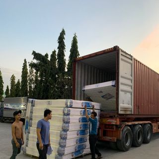 Nệm lo xo túi cao cấp vải gấm
