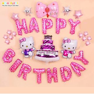 Set bóng trang trí sinh nhật