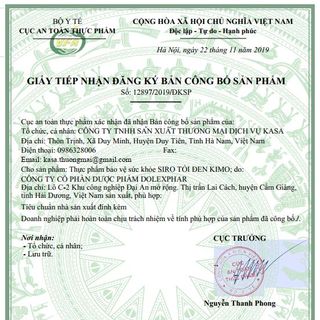 Siro tỏi đen Kimo