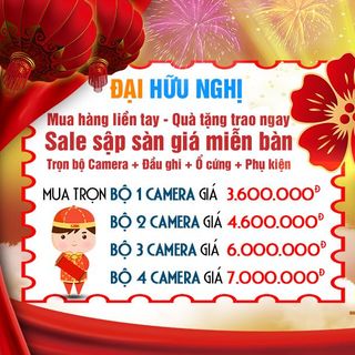 【Ưu đãi Tết 2020】Lắp đặt camera giá rẻ tại Đà Nẵng