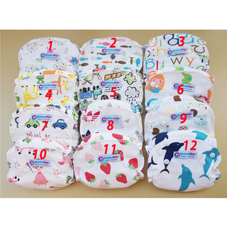 Bỉm vải mommykids free side chống hăm chống tràn cho bé từ 1-24 tháng tuổi giá sỉ