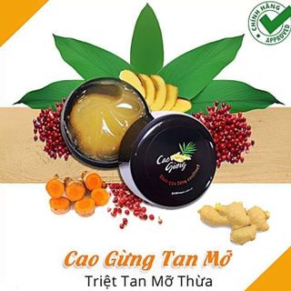 Cao gừng tan mỡ Cát Tường hàng chuẩn cty ấm nóng