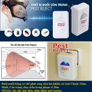 MÁY ĐUỔI CÔN TRÙNG PEST REJECT