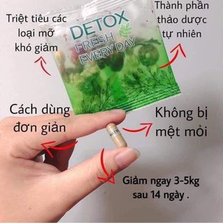 COMBO GIẢM CÂN GODETOX