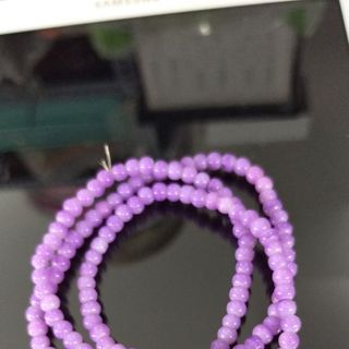 Chuỗi vòng 3 tầng màu tím
