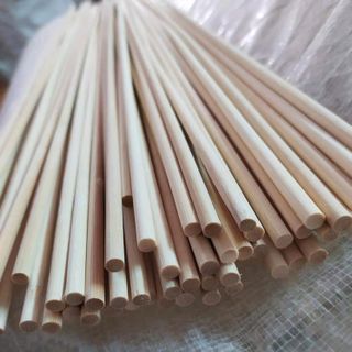 100 Que tre 5mm làm kẹo bông dài 40cm