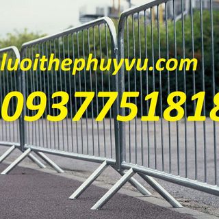 sản xuất khung hàng rào hàng rào bảo vệ sự kiện rào chắn barie