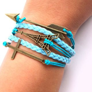 Vòng tay sỉ Vòng tay da nhiều tầng đẹp Giá sỉ 12k nhiều mẫu