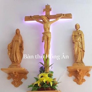 Tượng công giáo bằng gỗ đẹp giá rẻ