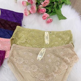 quần su phối ren hoa nhí