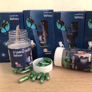 Thuốc giảm cân Liushou đen loại mạnh cho cơ địa nhờn thuốc