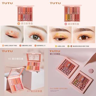 TUTU - Bảng mắt hoa anh đào 12 màu Sakura Flowers Eyeshadow giá sỉ