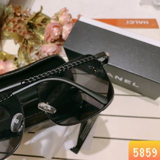 Kïnh mát 5859 mắt đen si đen