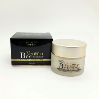 Kem Dưỡng Da Ban Đêm Tinh Chất Nọc Độc Ong Chúa Monsa Bee Peptide Whitening Cream 50g