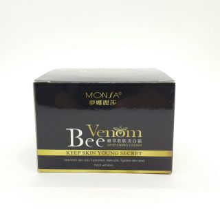 Kem Dưỡng Da Ban Đêm Tinh Chất Nọc Độc Ong Chúa Monsa Bee Peptide Whitening Cream 50g