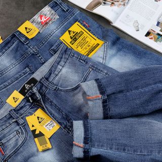 Quần Jeans Nam Sim Thời TRang Màu Xanh