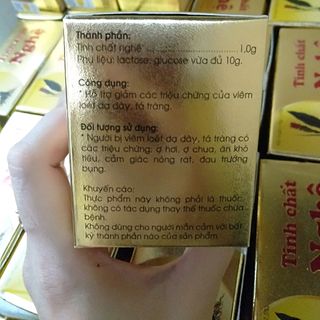 Tinh chất nghệ Học viện quân y