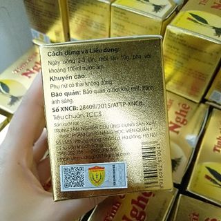 Tinh chất nghệ Học viện quân y