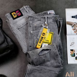 Quần Jeans Nam Rách Gối Đẹp Nhất