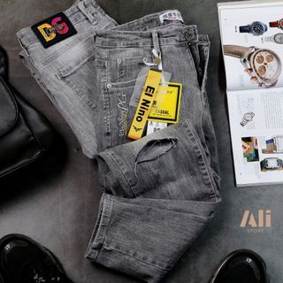 Quần Jeans Nam Rách Gối Đẹp Nhất