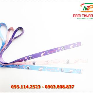 Dây đeo thẻ satin Cinnamoroll