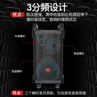 Loa Kéo Malata 9037 - Tặng kèm 2 mic LOA giá sỉ​ giá bán buôn
