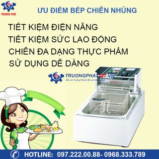 Bếp chiên nhúng thực phẩm đa năng Trường Phát HX - 81